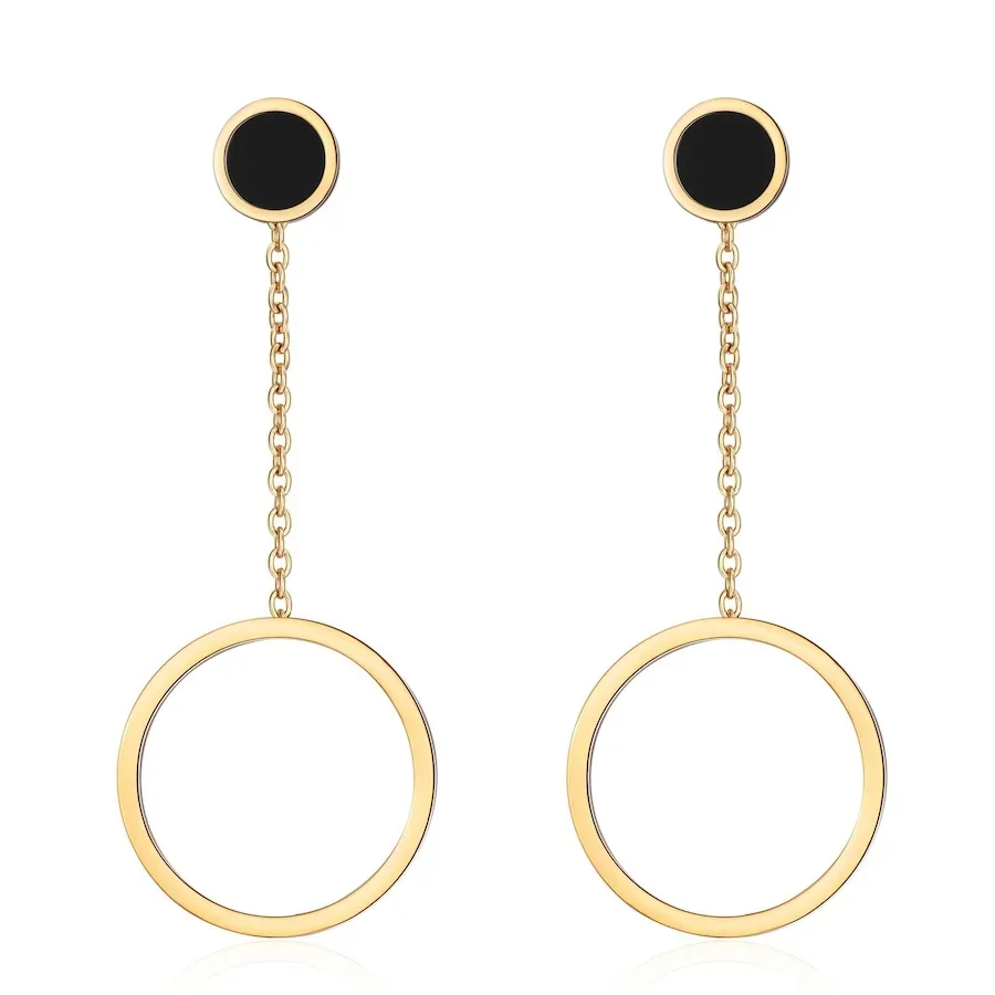 AILORIA - ARMELLE Ohrringe, 56mm, Gold