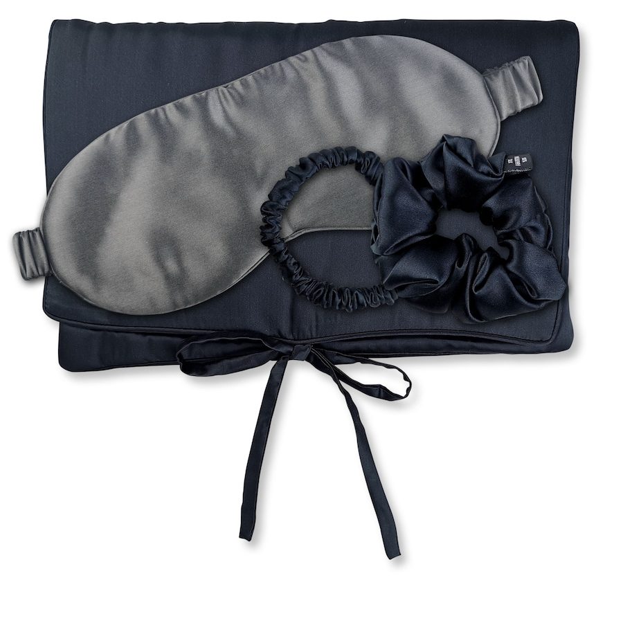 Ailoria TRAVEL SET Tasche, Schlafmaske, Scrunchie S & Scrunchie M Haarschmuck 1 ct Damen