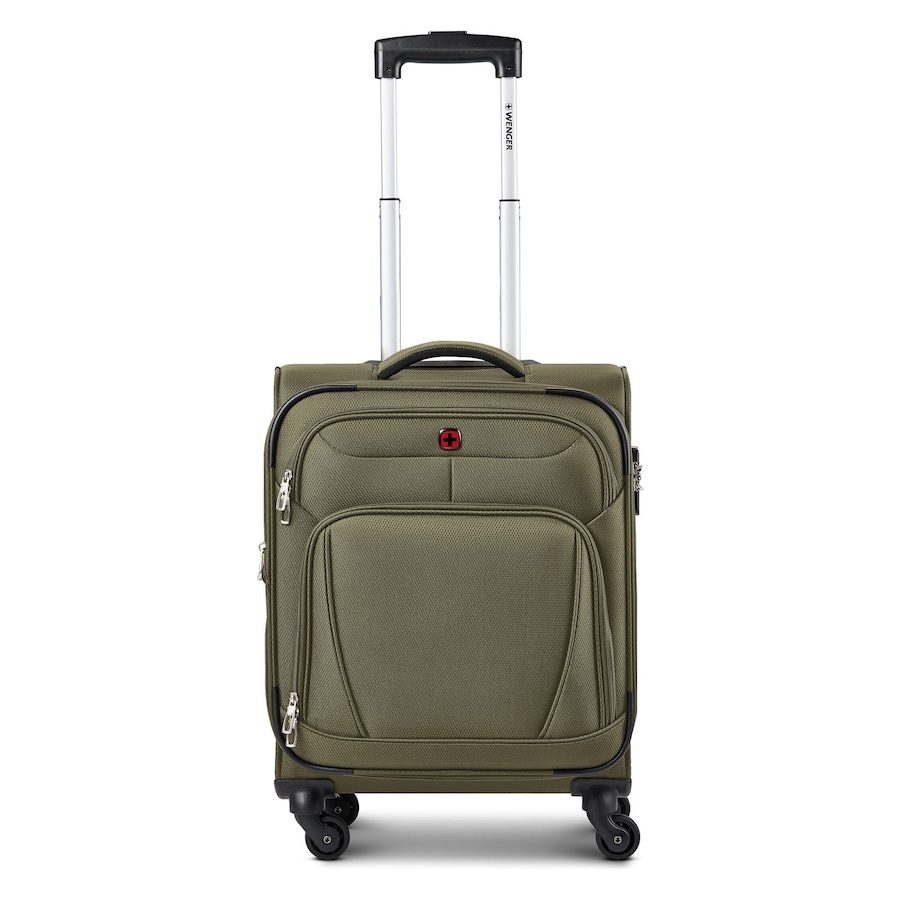 Wenger Beaumont 4 Rollen Kabinentrolley S 54 cm mit Dehnfalte Koffer & Trolleys 1 ct Grün Herren