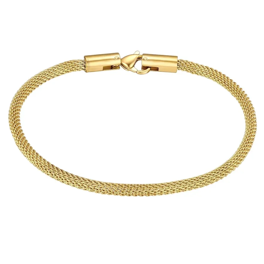 True Rebels Armband aus Edelstahl in gelbgold Armbänder & Armreife 1 ct Herren