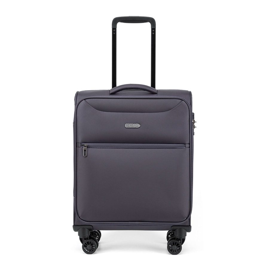 Epic Jupiter 4X 4 Rollen Kabinentrolley 55 cm Rabattaktion 1 ct Grau Herren