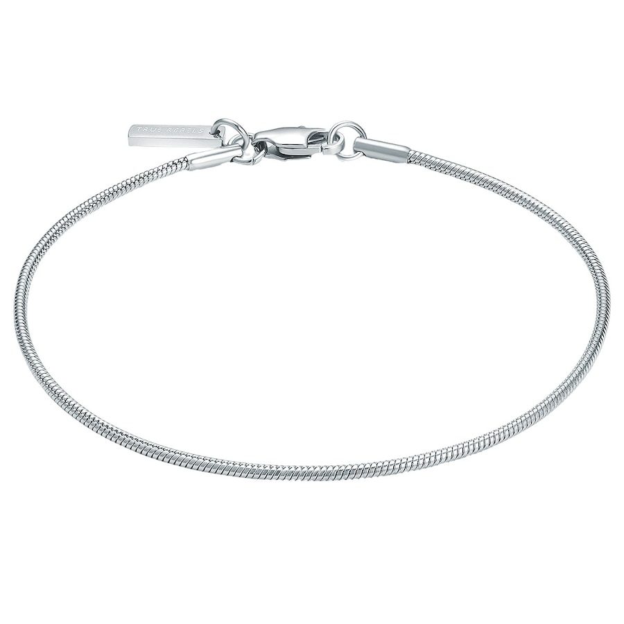True Rebels Armband Edelstahl in Silber Herrenschmuck 1 ct Herren