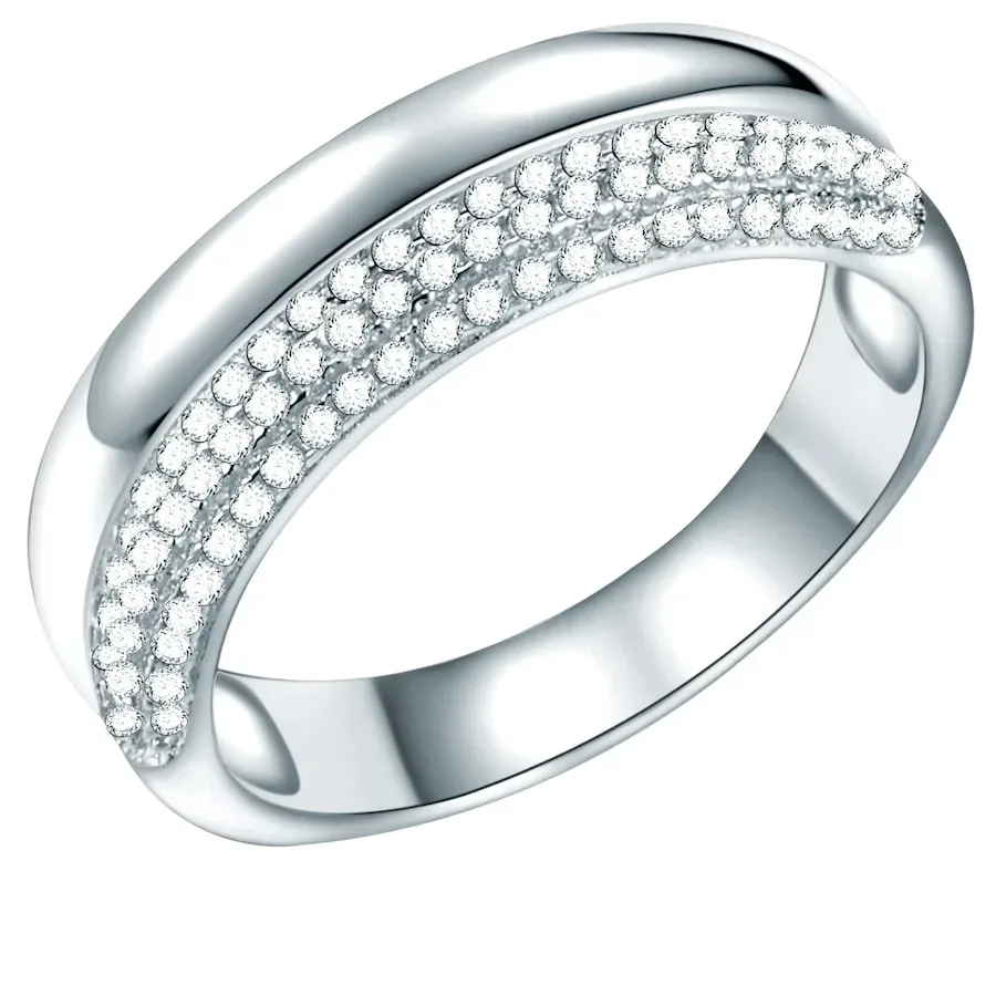Rafaela Donata Ring Sterling Silber Zirkonia in Silber Ringe 1 ct Damen