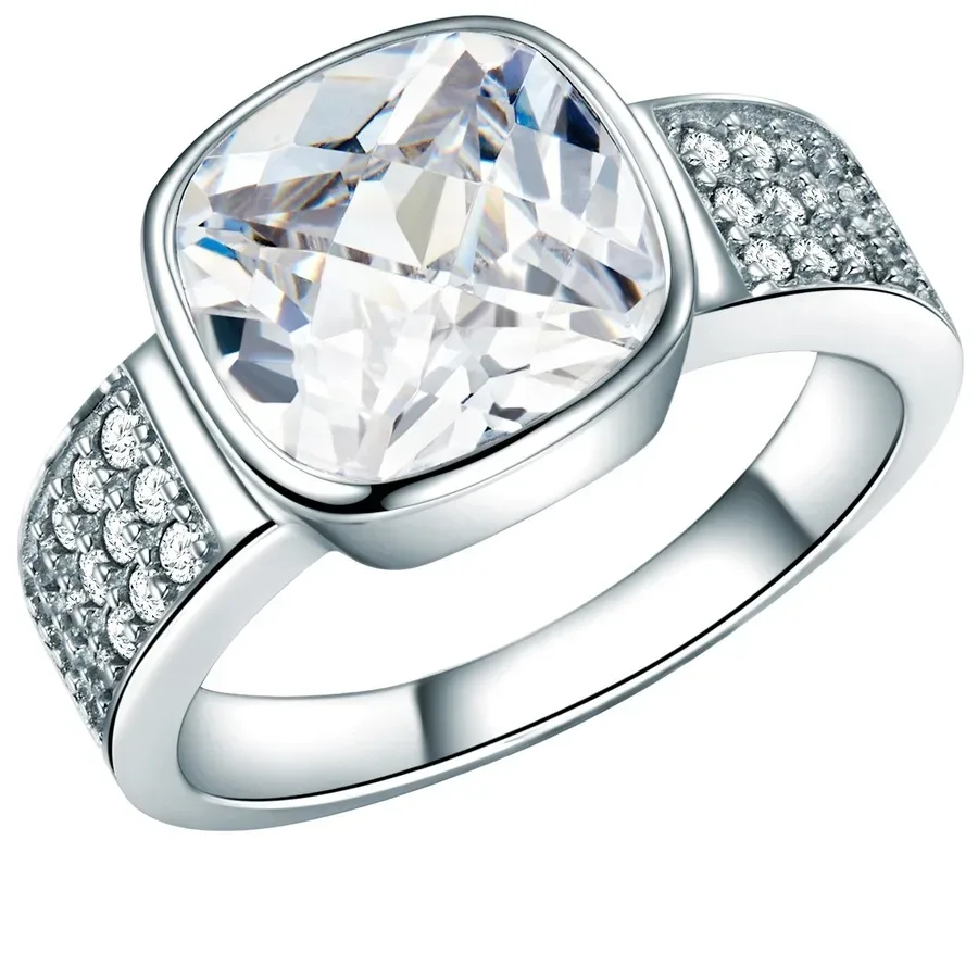 Rafaela Donata Ring Sterling Silber Zirkonia in Silber Ringe 1 ct Damen