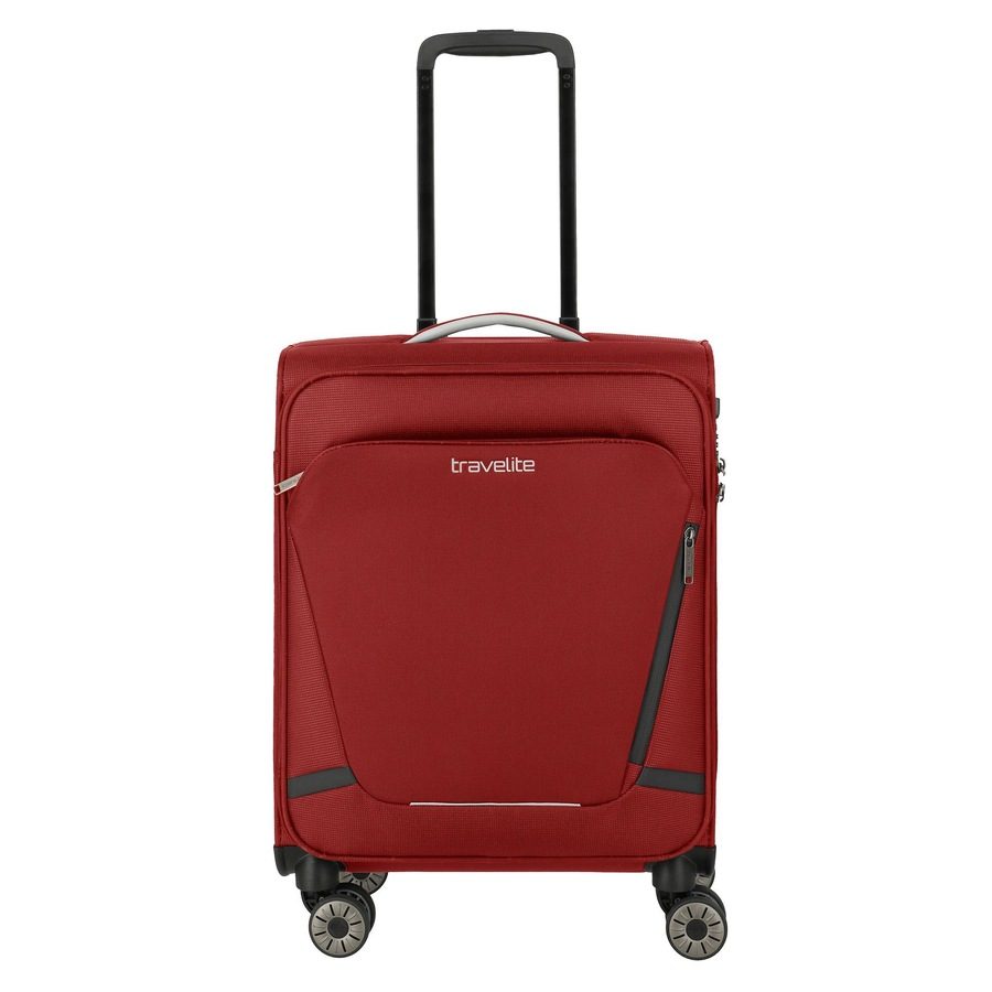 Travelite Jetpack Light 4 Rollen Kabinentrolley 55 cm Reisetaschen 1 ct Rot Herren