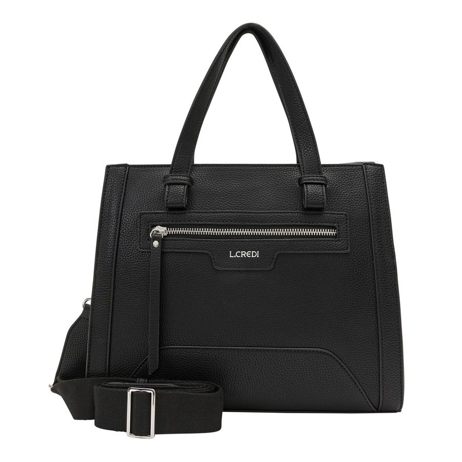 L.CREDI Oana Handtasche 32 cm Handtaschen 1 ct Schwarz Damen