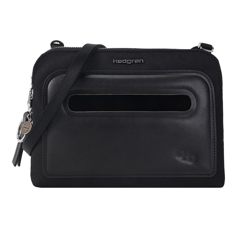 Hedgren Fika Umhängetasche RFID 23 cm (One Size) Handtaschen 1 ct Schwarz Herren