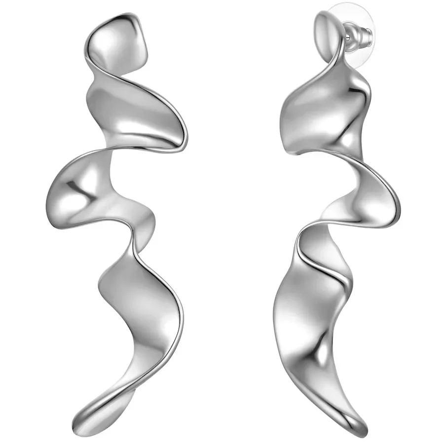 Yokoamii Ohrhänger aus Metall-Legierung in Silber Ohrringe 1 ct Damen