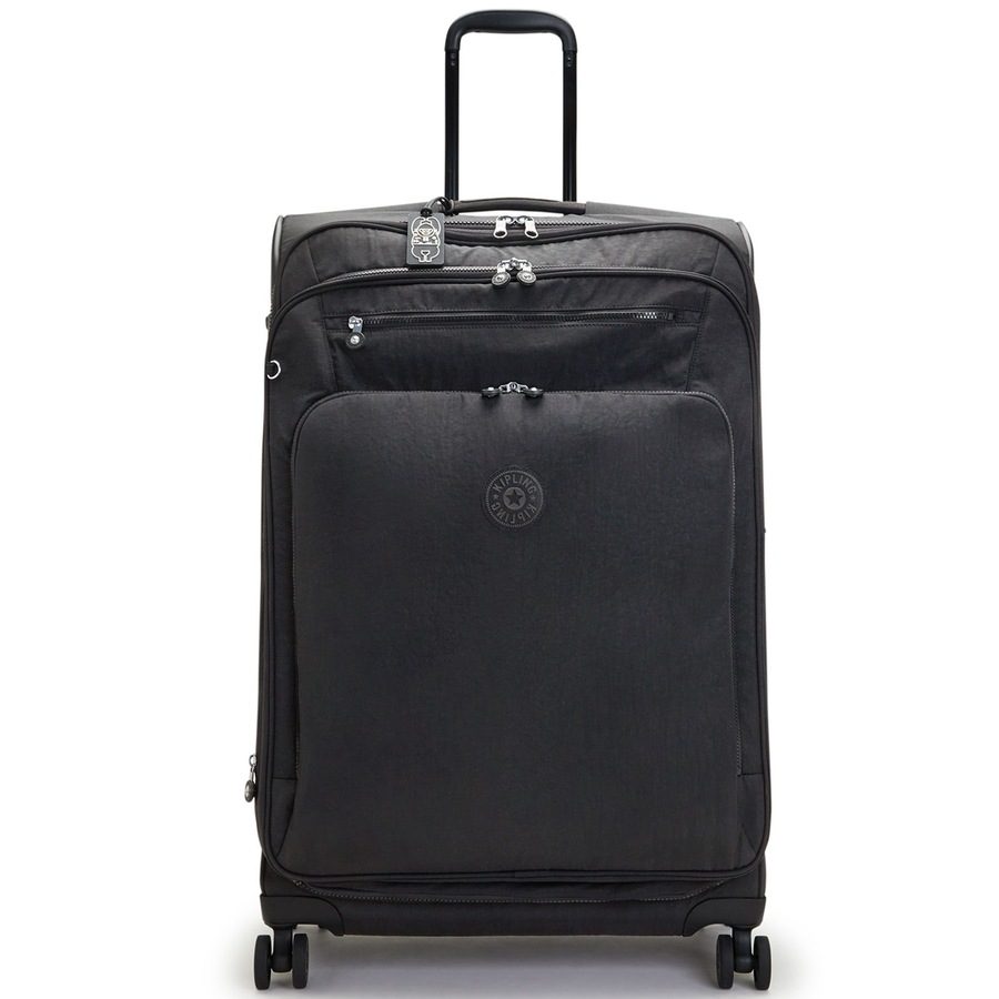 Kipling Basic New Youri Spin 4 Rollen Trolley L 76 cm mit Dehnfalte Reisetaschen 1 ct Schwarz Herren