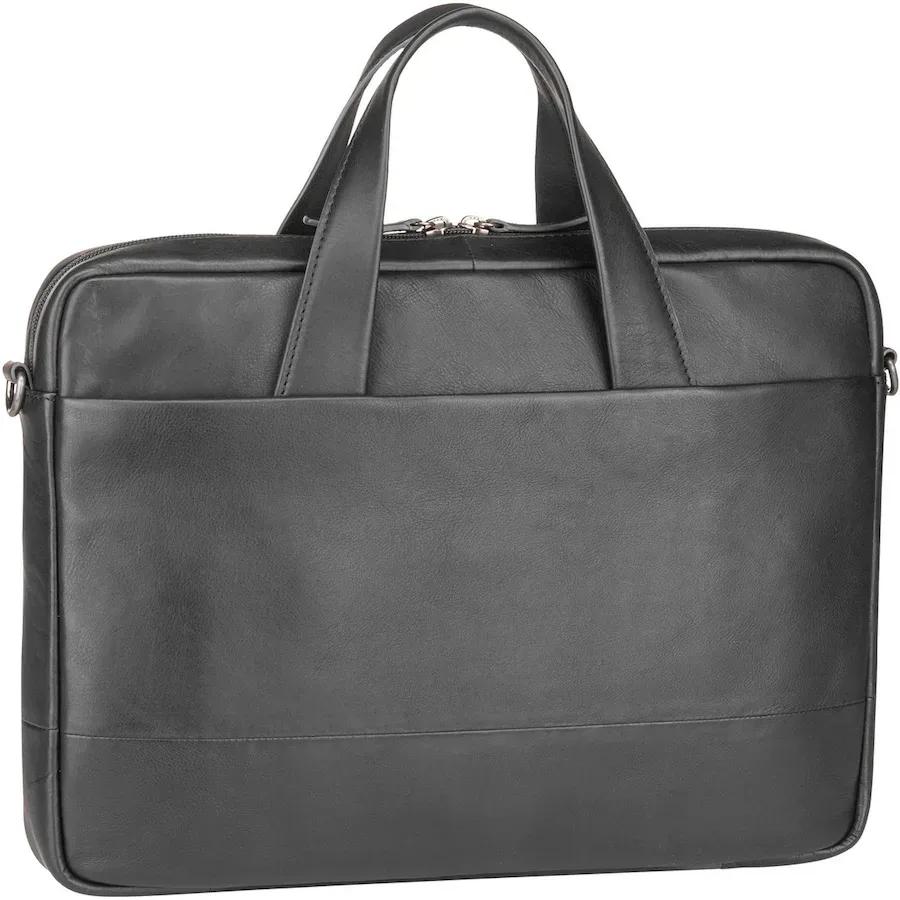 Leonhard Heyden Hamburg Aktentasche 38 cm Laptopfach Laptoptaschen 1 ct Schwarz
