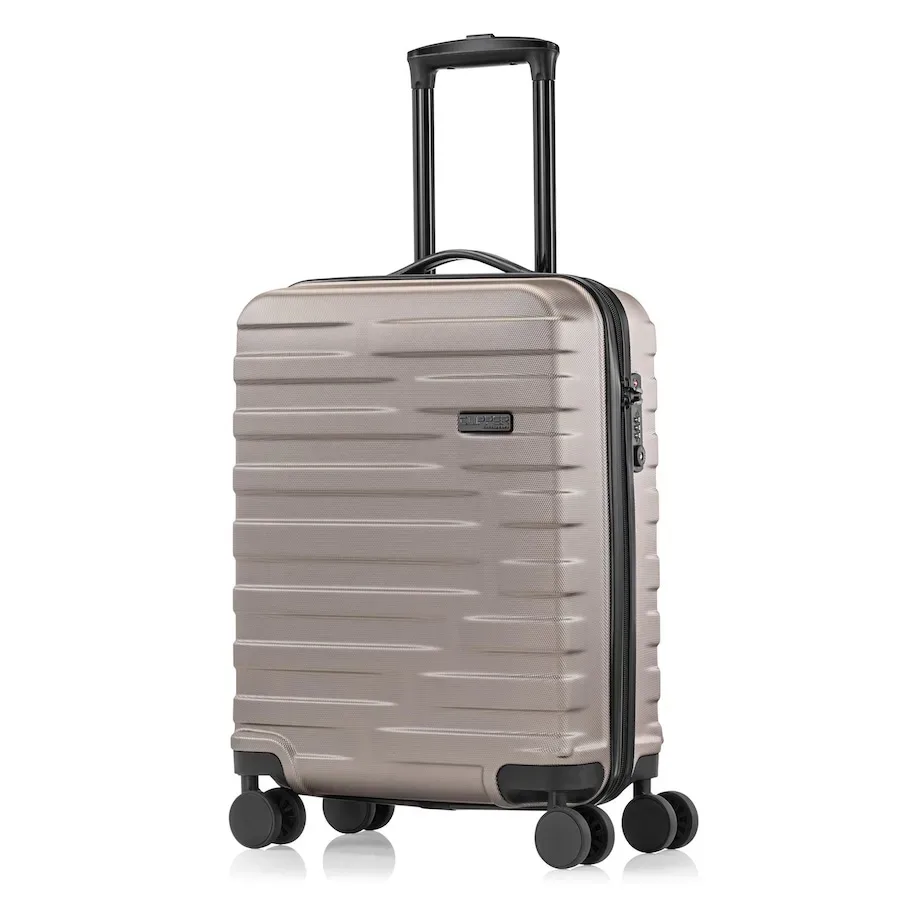 Pack Easy Clipper by Pack Easy Kosmo 4 Rollen Kabinentrolley 55 cm Reisetaschen 1 ct Silber Herren