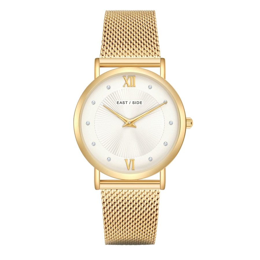 EASTSIDE Uhr aus Edelstahl in Gelbgold Uhren 1 ct Damen