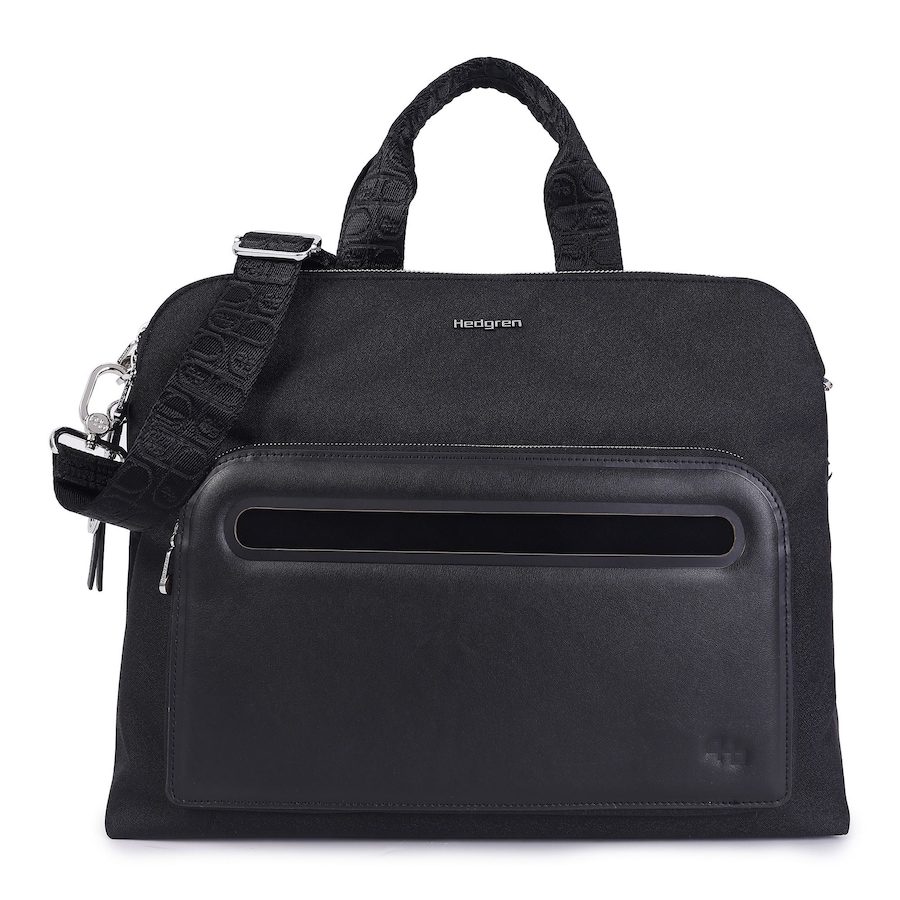 Hedgren Fika Aktentasche RFID 38,5 cm Laptopfach Laptoptaschen 1 ct Schwarz Herren
