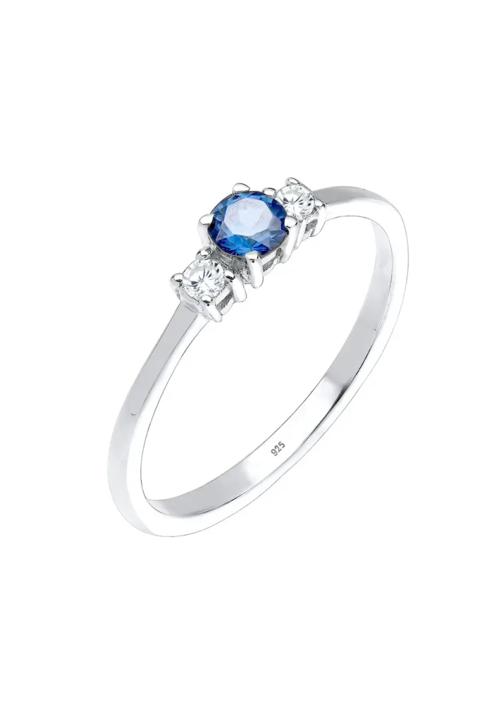 Elli Verlobungsring Zirkonia 925 Sterling Silber Ringe 1 ct Damen