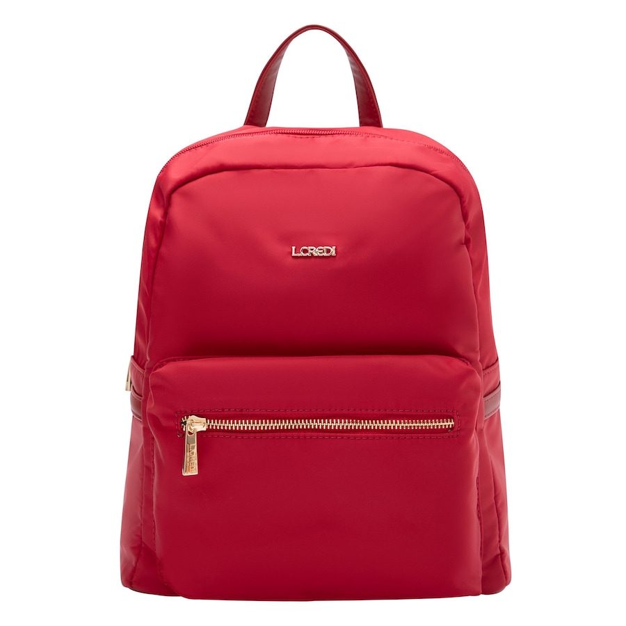 L.CREDI Alena City-Rucksack Reisetaschen 1 ct Rot Damen