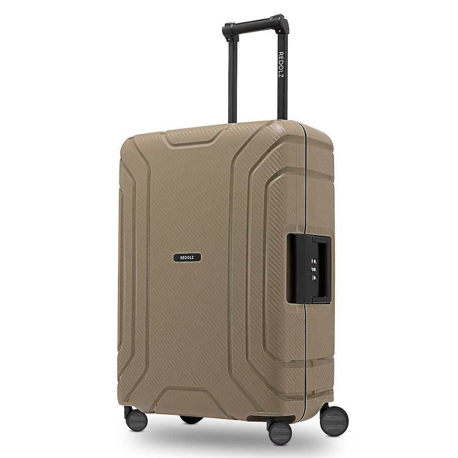 Redolz Essentials 15 4-Rollen Trolley 65 cm mit Dreipunkt-Verschluss Koffer & Trolleys 1 ct Grau Herren