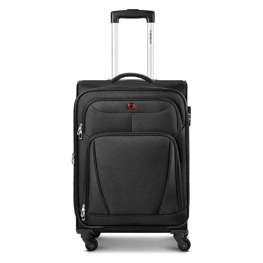 Wenger Beaumont 4 Rollen Trolley M 67 cm mit Dehnfalte Koffer & Trolleys 1 ct Schwarz Herren