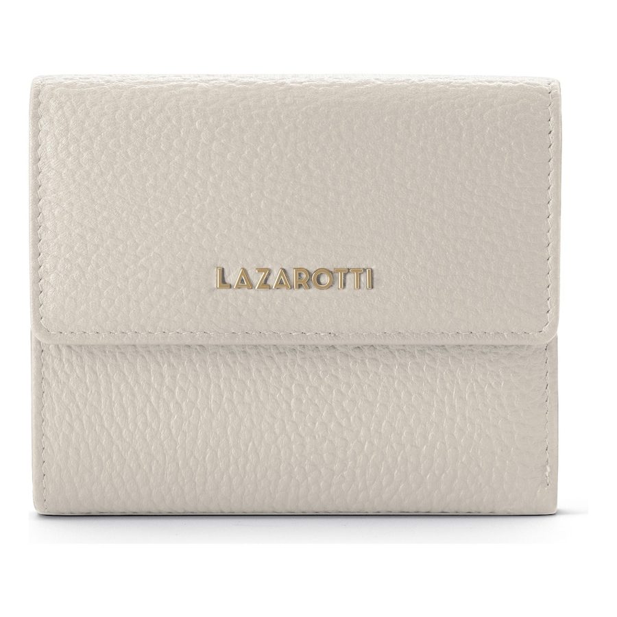 Lazarotti Bologna Leather Geldbörse Leder 12 cm Portemonnaies 1 ct Weiss Damen