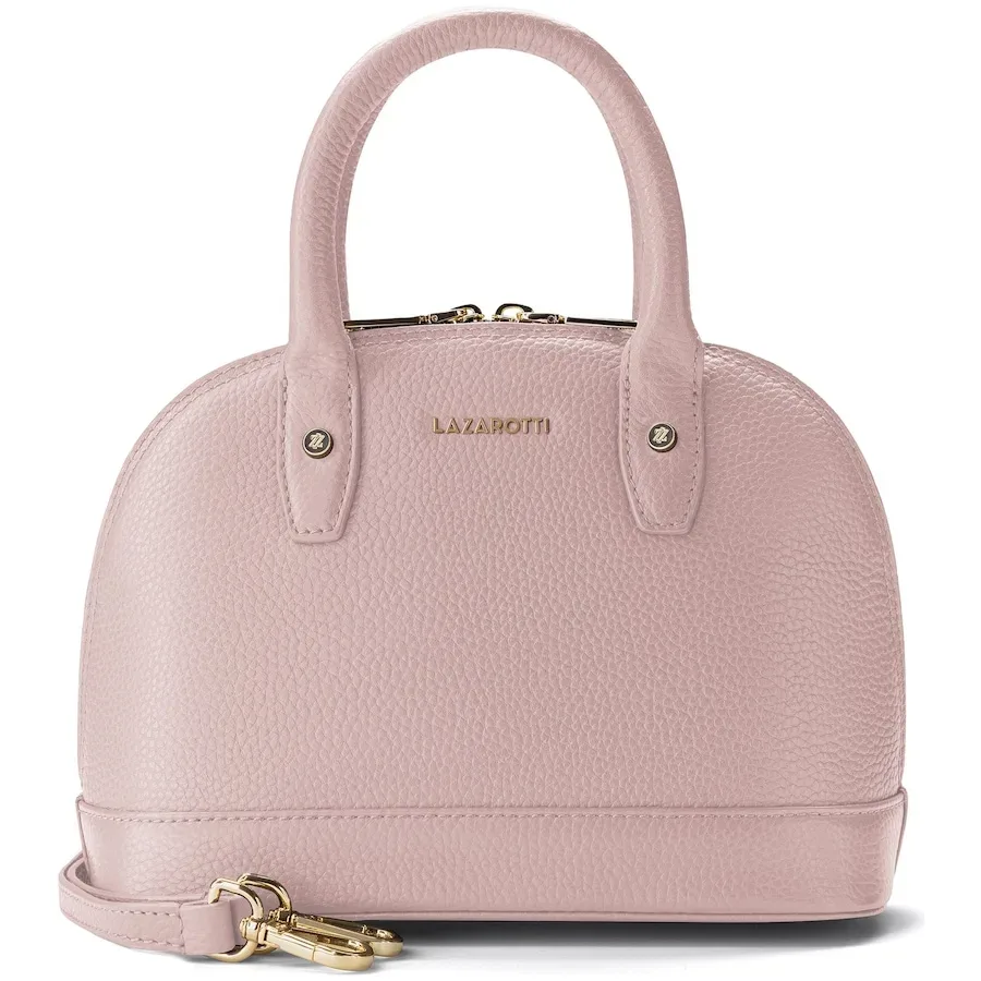 Lazarotti Bologna Leather Henkeltasche Handtaschen 1 ct Pink Damen