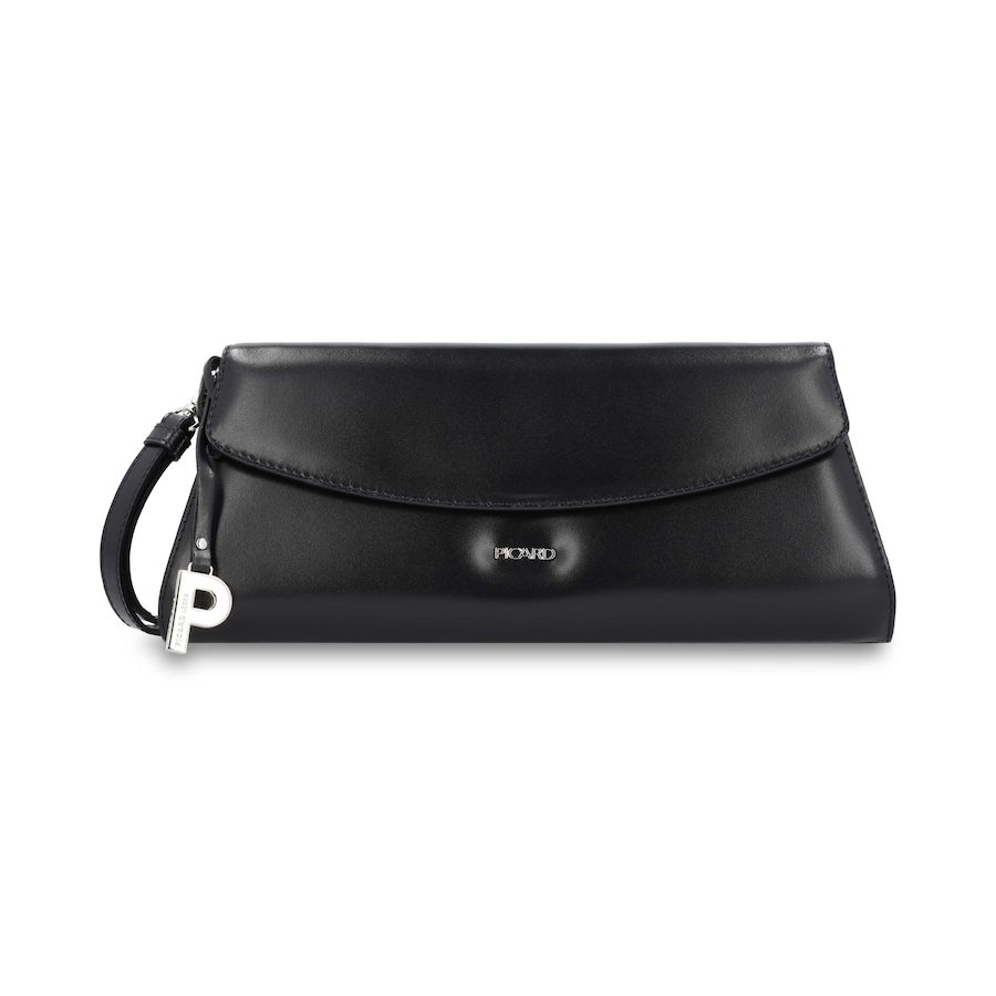 Picard Rome Umhängetasche Leder 29 cm Handtaschen 1 ct Schwarz Damen