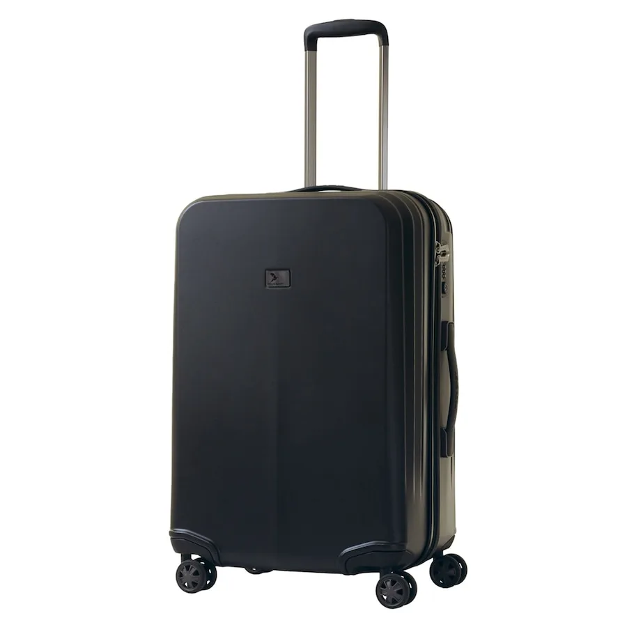 Pack Easy Genius 4 Rollen Trolley M 66 cm Reisetaschen 1 ct Schwarz Herren