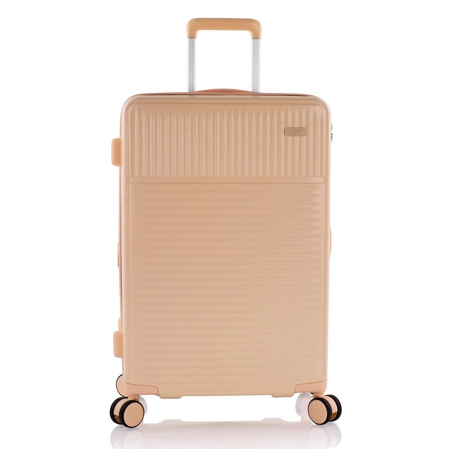 Heys Pastel 4 Rollen Trolley M 66 cm mit Dehnfalte Reisetaschen 1 ct Nude Herren