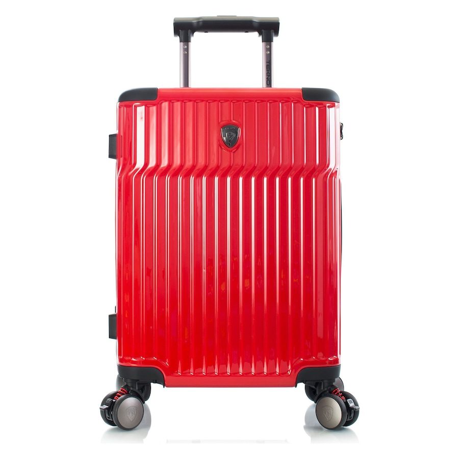 Heys Tekno 4 Rollen Kabinentrolley S 53 cm Laptopfach Koffer & Trolleys 1 ct Rot Herren
