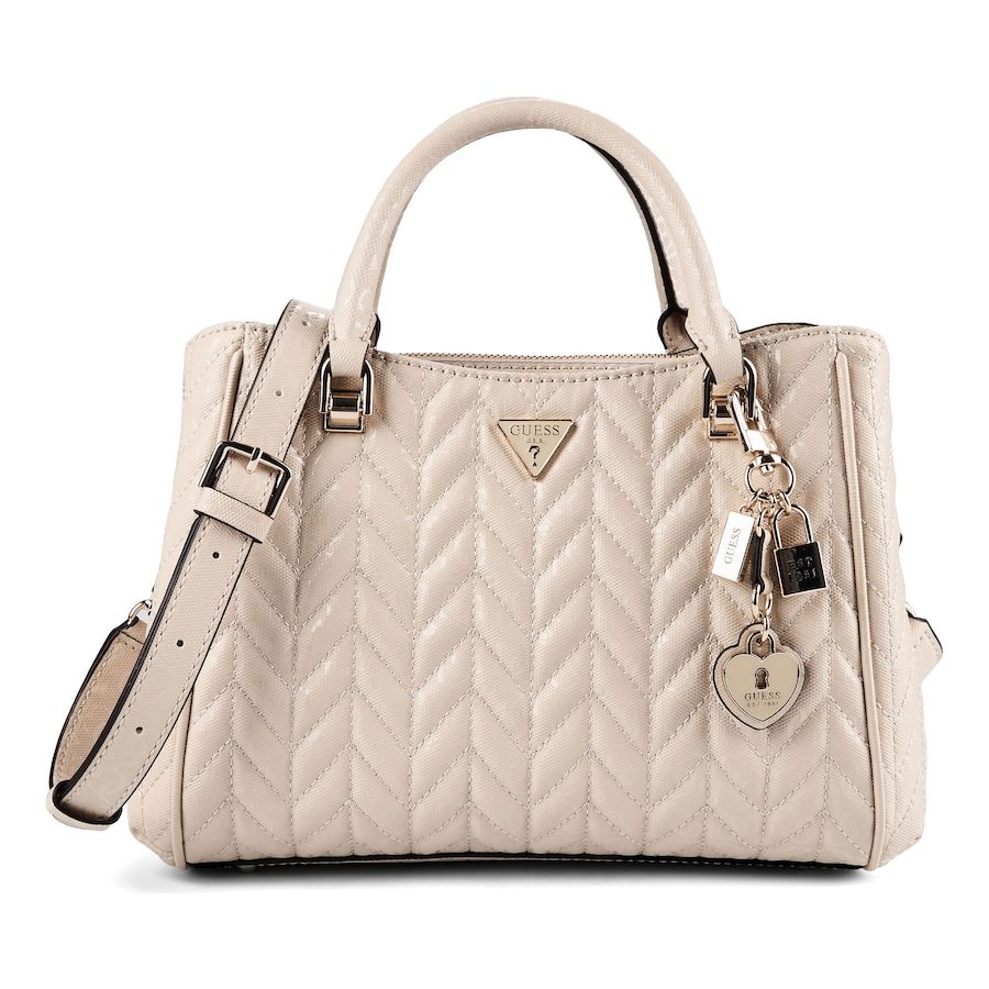 Guess Stacey Henkeltasche Handtaschen 1 ct Nude Damen