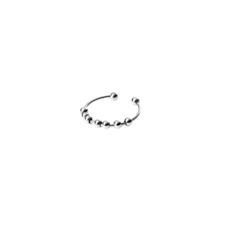 Purelei Shade Anxiety Ring 100% Edelstahl Ringe 1 ct Grau Damen