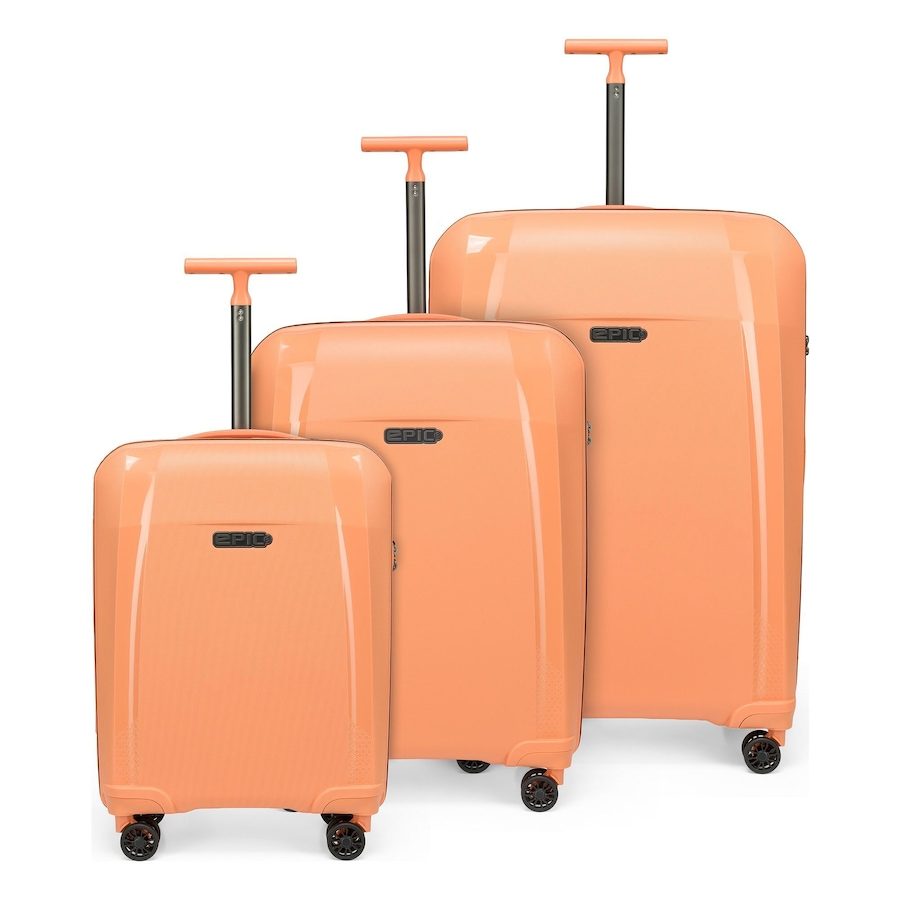 Epic Phantom SL 4 Rollen Kofferset 3-teilig Reisetaschen 1 ct Orange Herren