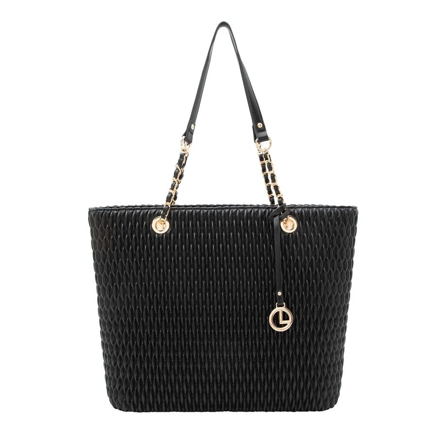 L.CREDI Roxanne Shopper Handtaschen 1 ct Schwarz Damen