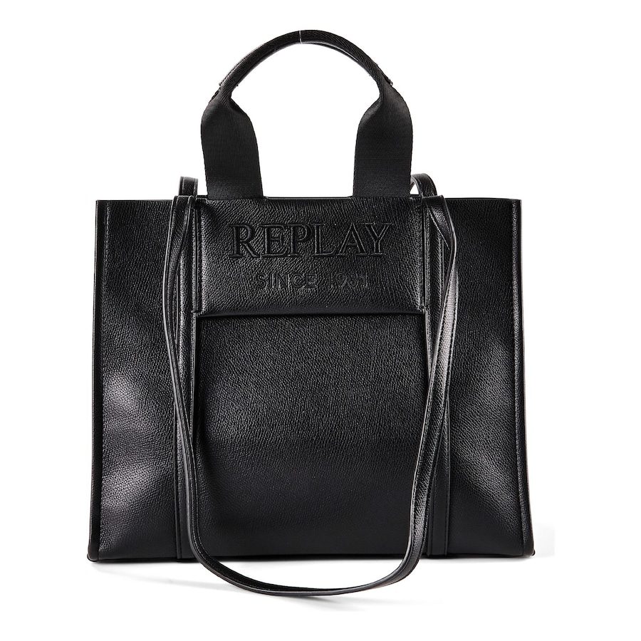Replay Henkeltasche Handtaschen 1 ct Schwarz Damen