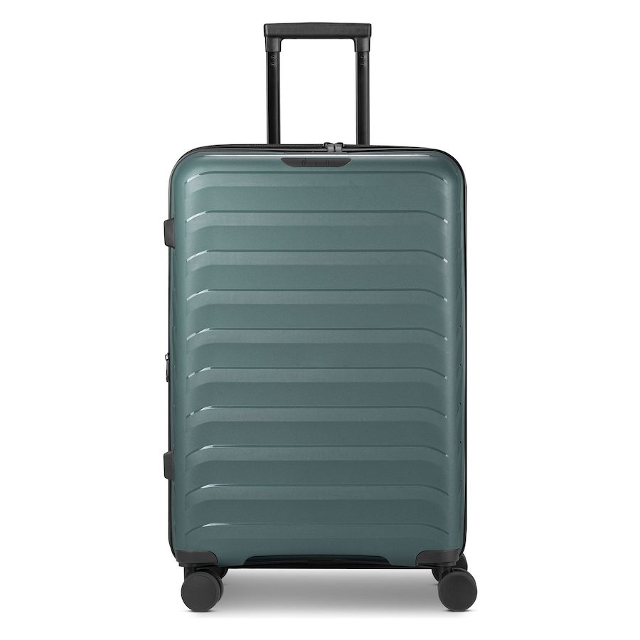 d & n Toronto 4 Rollen Trolley M 65 cm mit Dehnfalte Koffer & Trolleys 1 ct Petrol Herren