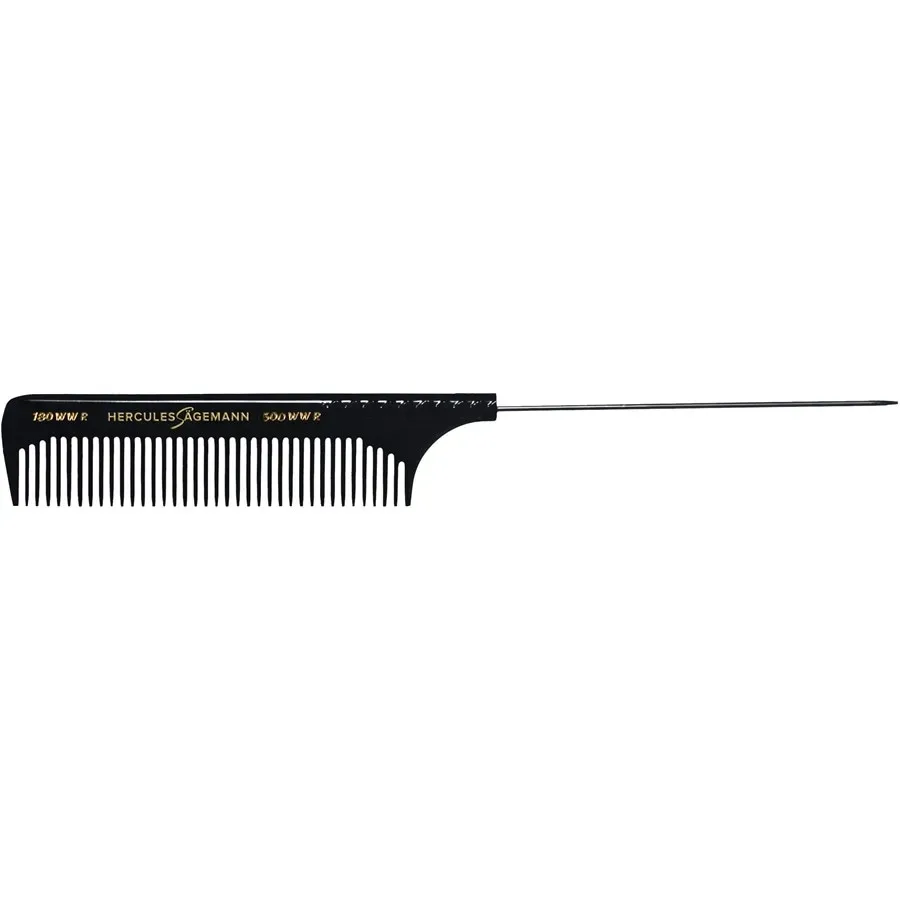Hercules Sägemann Nadel-Stielkamm Modell 180WWR-500WWR Kämme 1 ct Damen