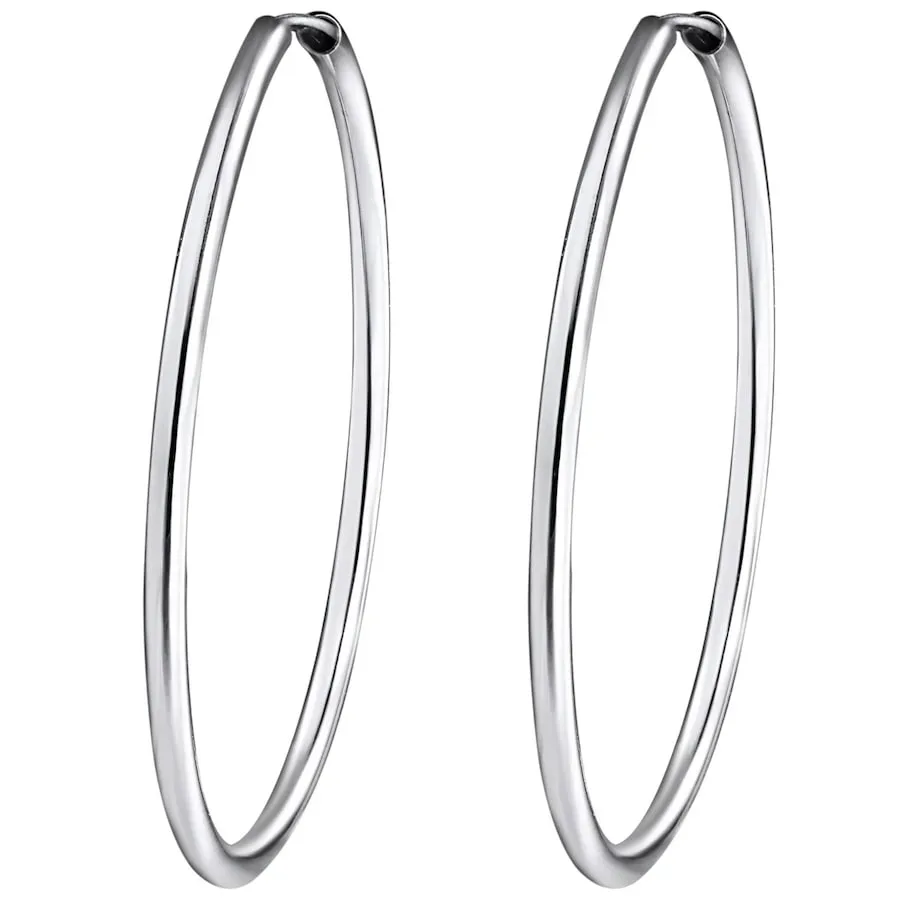 Rafaela Donata Creolen Sterling Silber in Silber Ohrringe 1 ct Damen