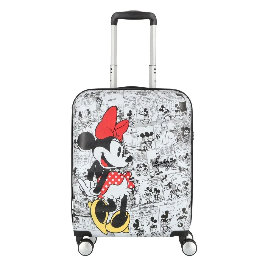 American Tourister Wavebreaker Disney 4 Rollen Kabinentrolley 55 cm Reisetaschen 1 ct Weiss Herren