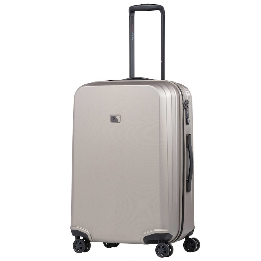 Pack Easy Genius 4 Rollen Trolley M 66 cm Reisetaschen 1 ct Silber Herren