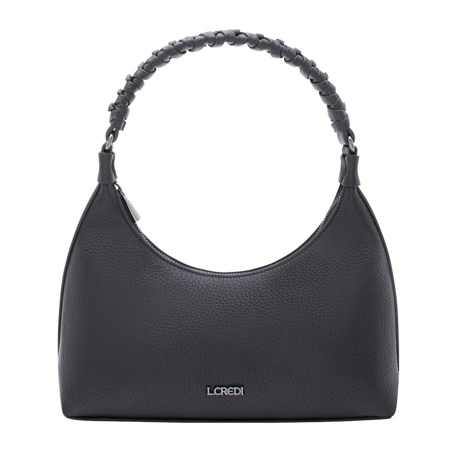 L.CREDI Raifa Schultertasche Handtaschen 1 ct Schwarz Damen