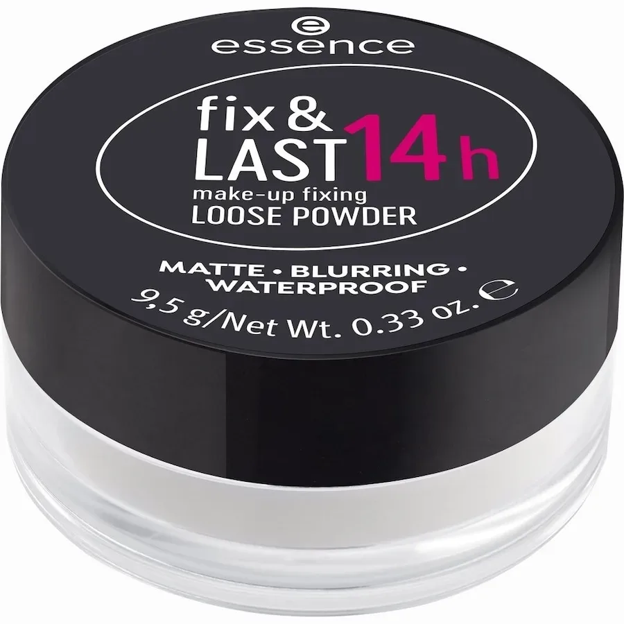 Essence - Fix & Last 14h Make-Up Fixing Loose Powder, 9.5 g, Transparent