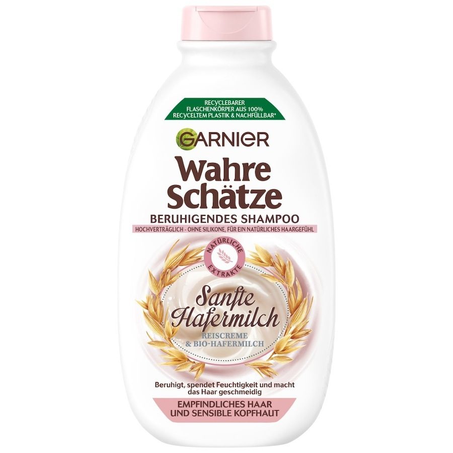 Garnier Wahre Schätze Garnier Wahre Schätze Beruhigendes Shampoo Sanfte Hafermilch haarshampoo 400.0 ml