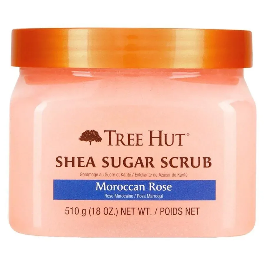 Tree Hut Shea Sugar Scrub Moroccan Rose Körperpeeling 510 g