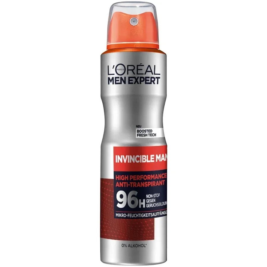 L´OrÉal Men Expert Invincible Man 96H Anti-Transpirant High Performance Körperpflege 150 ml Herren