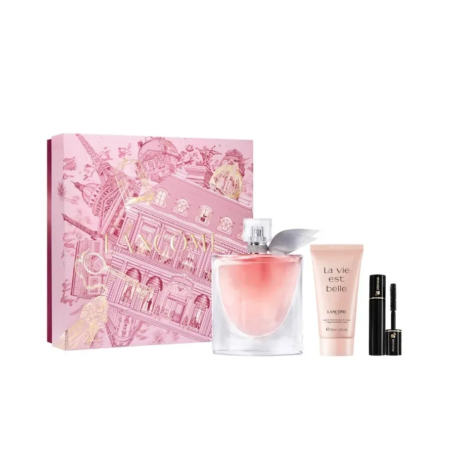 LANCÔME La vie est belle Eau de Parfum 100 ml Set (+ Bodylotion 50 ml + MINI Mascara) Duftset 1 Stk