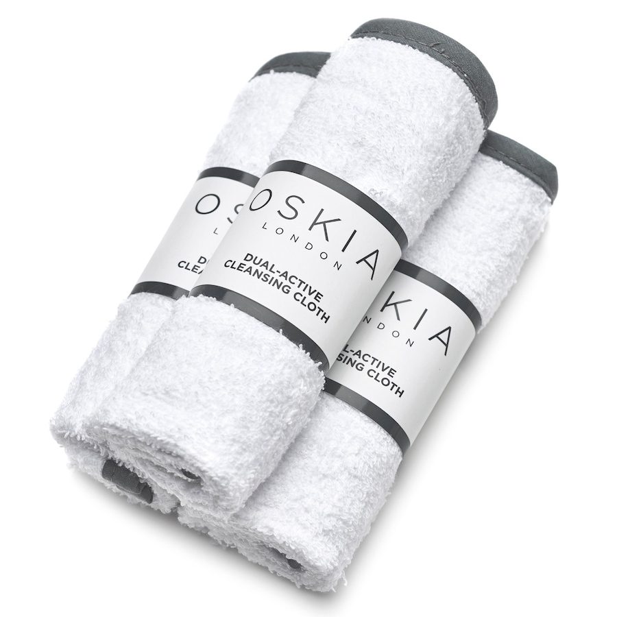 Oskia Dual Active Cleansing Cloths Pinselreiniger 1 ct 1 Stück