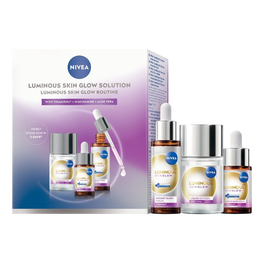 NIVEA Luminous 630 Skin Glow Routine Gesichtspflegesets 1 ct