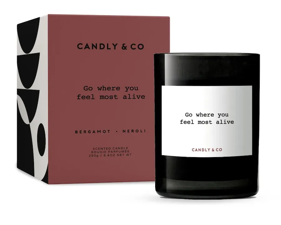 Candly&Co No. 5 Go where you feel most alive Kerzen 250 g