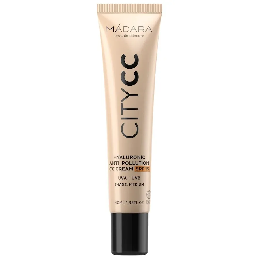 MÁDARA City CC Hyaluronic Anti-Pollution SPF15 BB- & CC-Cream 40 ml MEDIUM