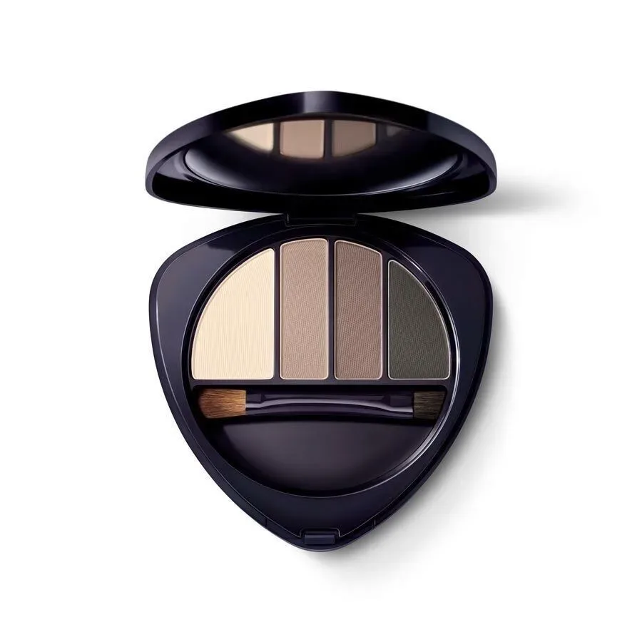 Dr. Hauschka Eye and Brow Palette 01 stone 5,3 g Augenbrauenfarbe 1 - STONE