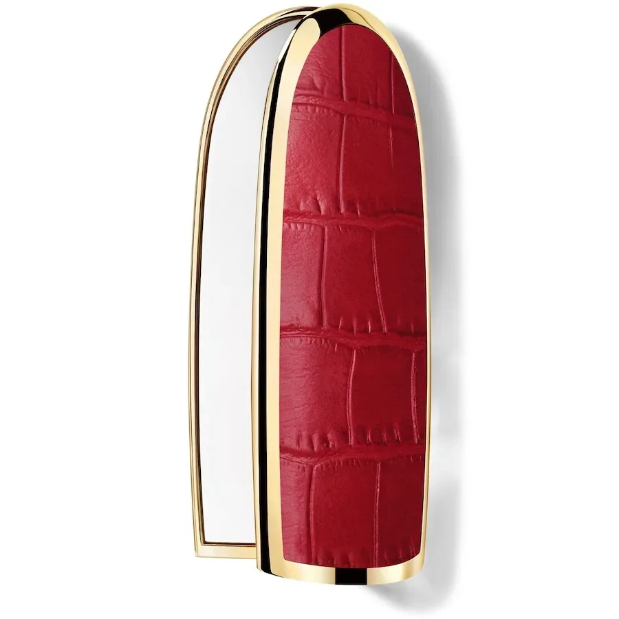 Guerlain - The double mirror jewel case, Rouge G Lips Case, 63G, LE CROCO