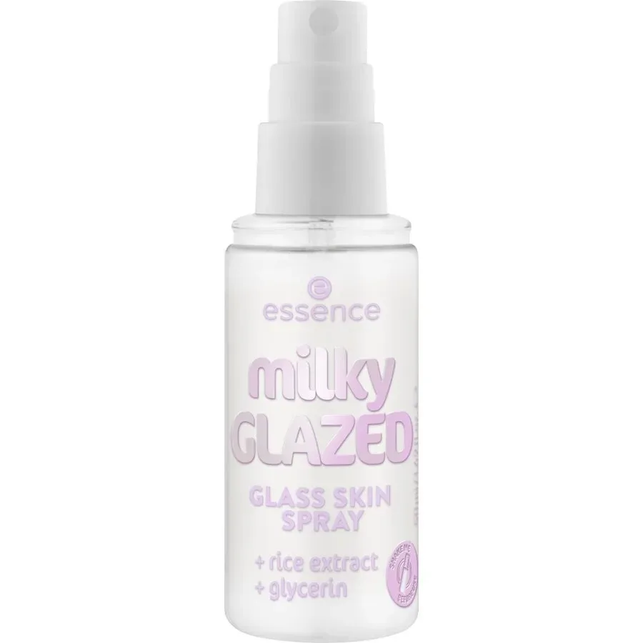 Essence Milky Glazed Glass Skin Spray Gesichtsspray 50 ml Weiss